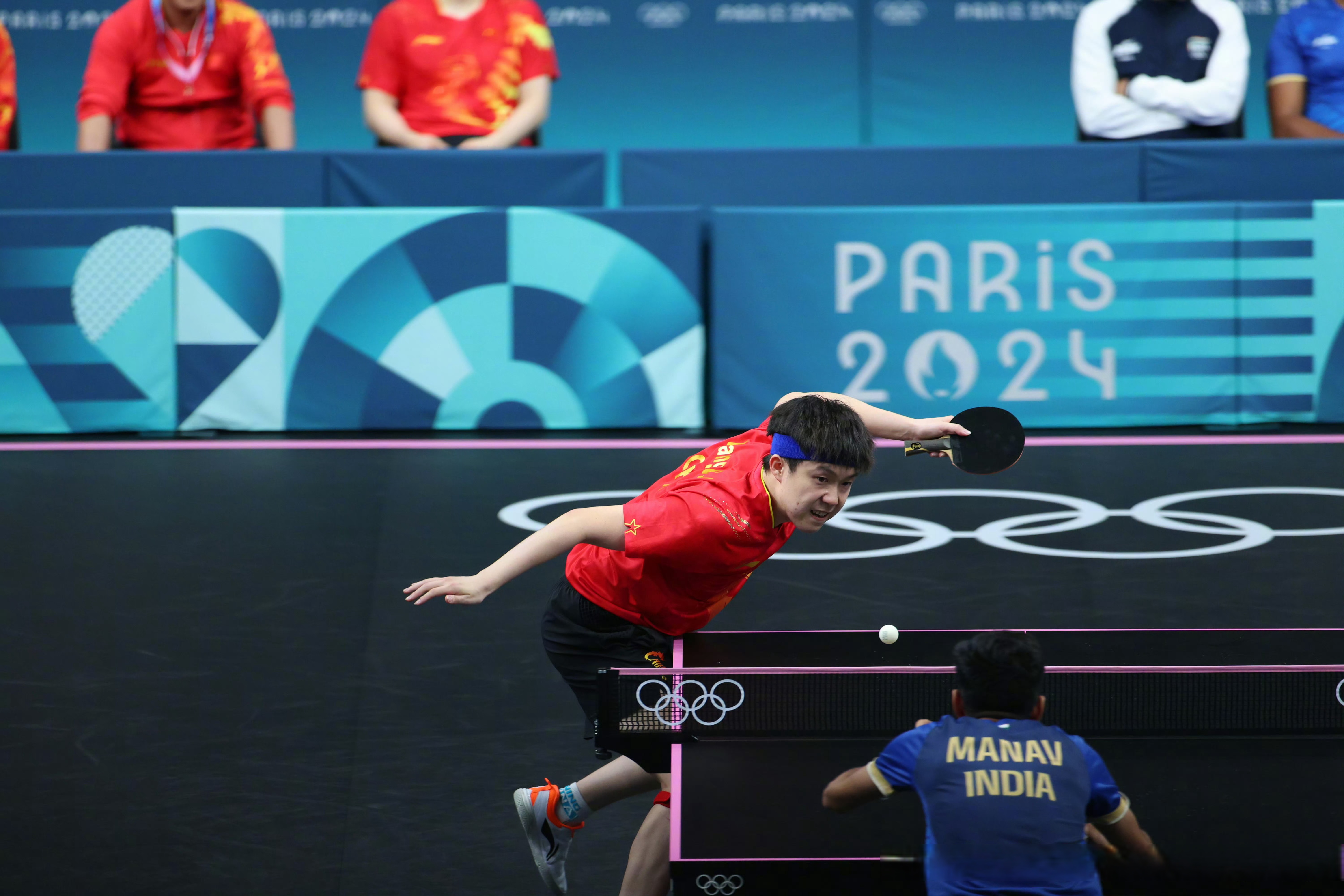 法国队横扫中国队,马龙关键制胜 法国队横扫中国队,马龙关键制胜